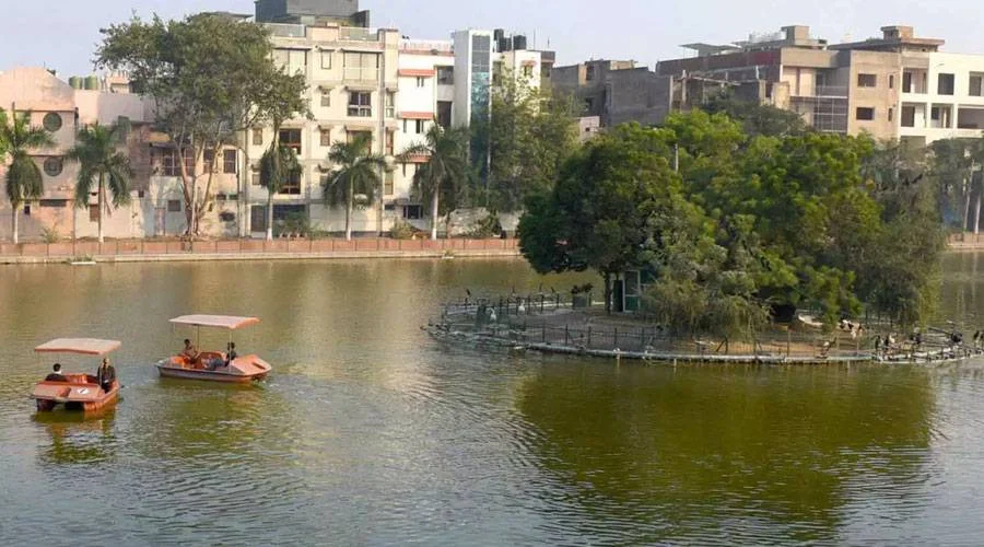 Boating At Naini Lake, Delhi