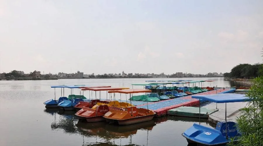 Boating At Bhalswa Lake, Delhi