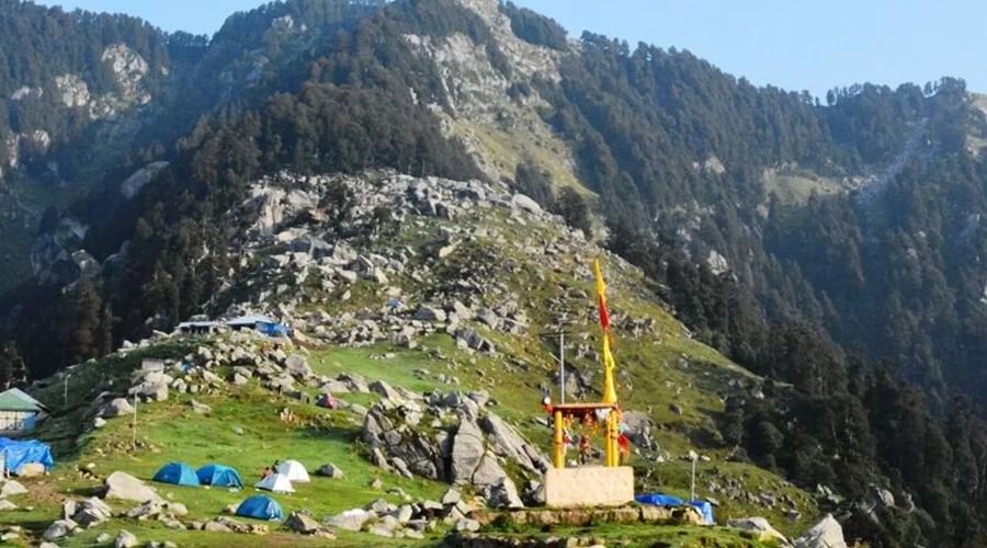 Camping At Triund, Himachal Pradesh