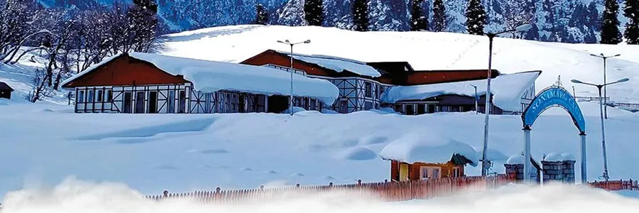 Sonmarg in Jammu & Kashmir with untouched snowy meadows and mountains