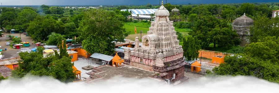 Grishneshwar Jyotirlinga temple near Ellora Caves Maharashtra