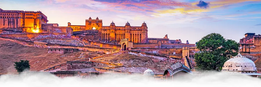 Jaipur budget travel – Amber Fort and local bazaars