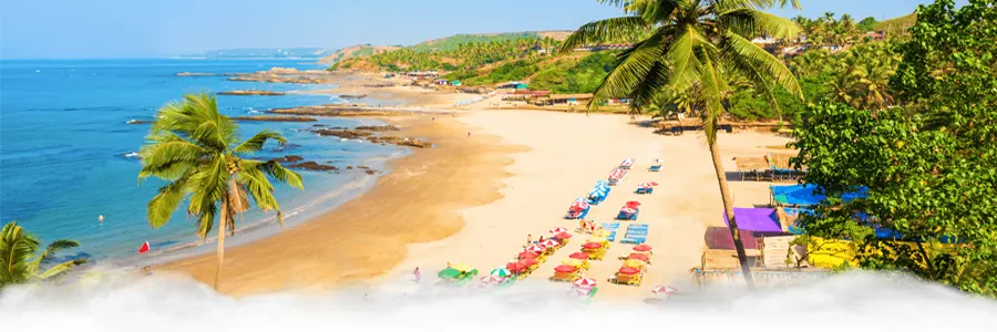 Goa beaches popular holiday place in India